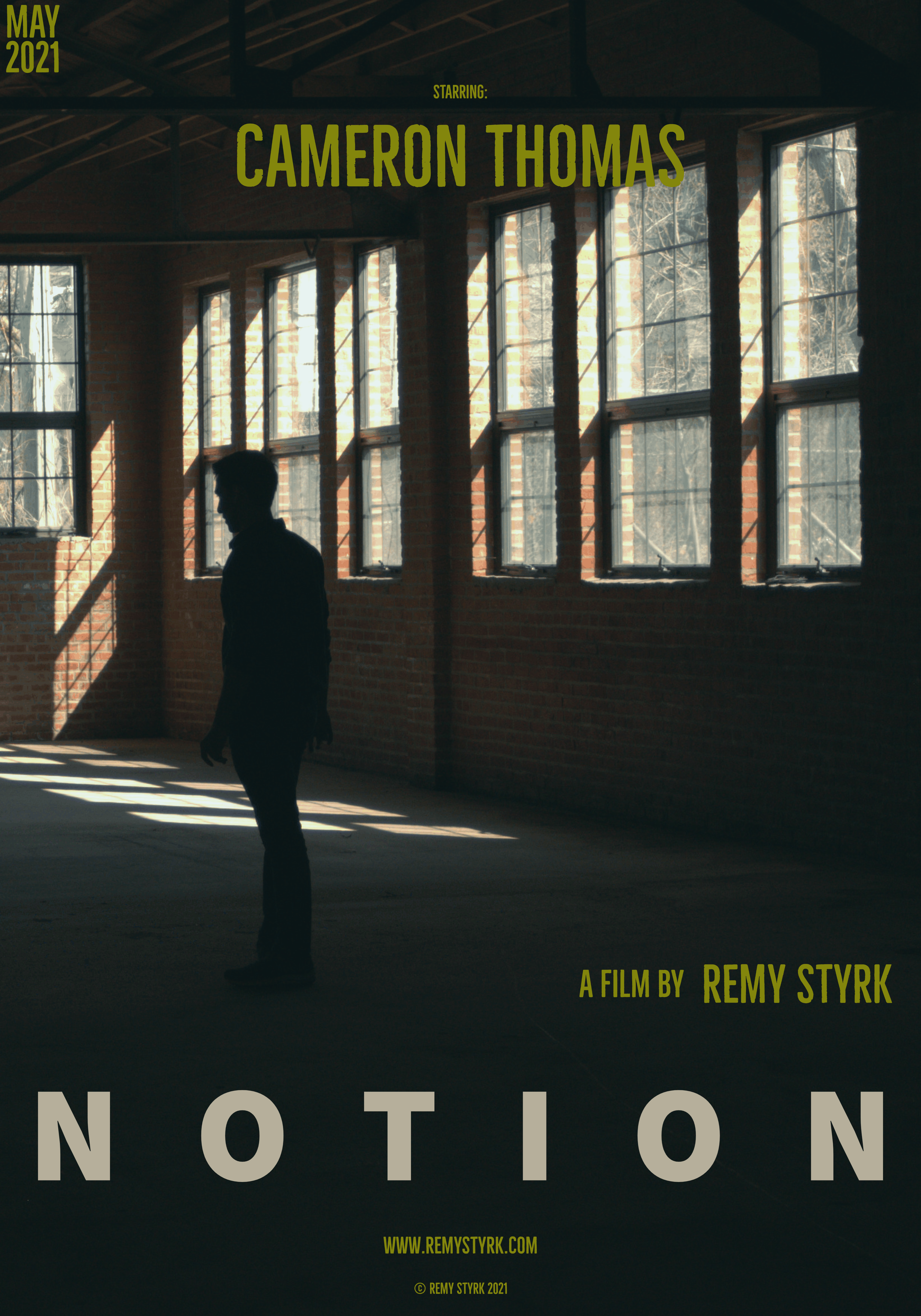 Notion movie poster Notion movie poster